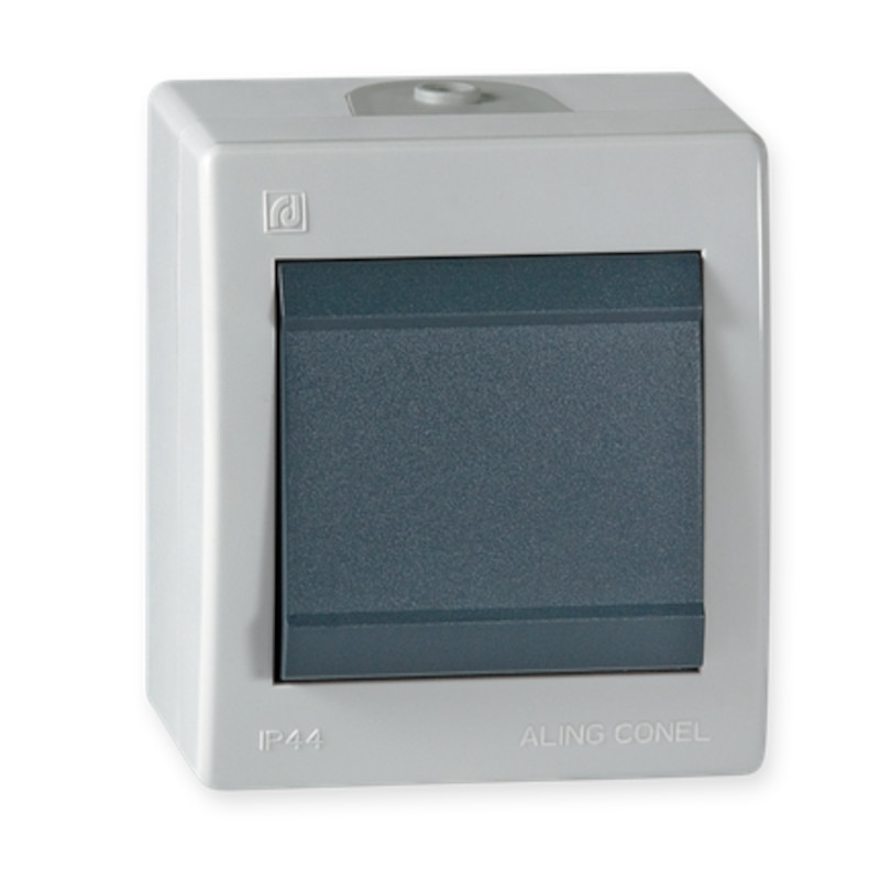 Izmjenični prekidač IP44 10AX 250V~, sivi