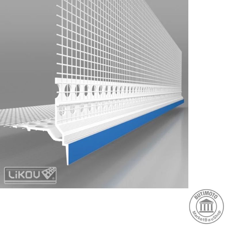PVC kutnik s mrežicom i okapnicom 10 x 15 cm x 2,5 m (20kom-pak) PVC kutnik s mrežicom i okapnicom 10 x 15 cm x 2,5 m (20kom-pak)