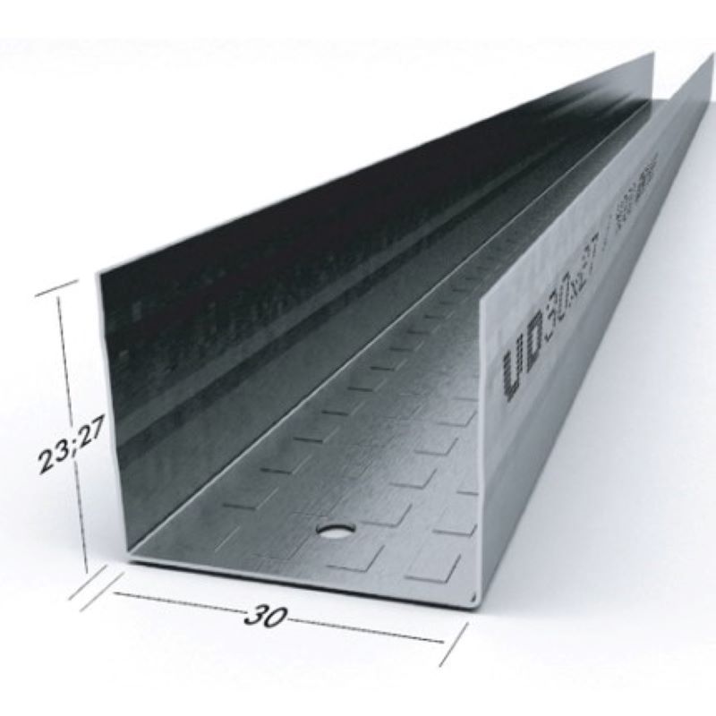 Profil za suhu gradnju UD 28x27x3000 0,5mm
