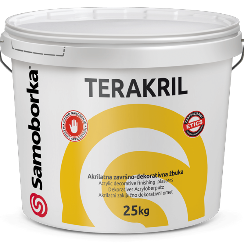 SAMOBORKA TERAKRIL Z - Bijeli - 25 kg